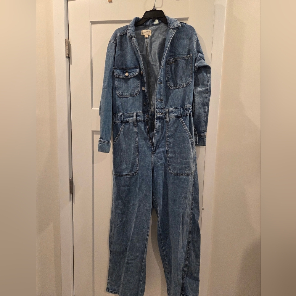Target Blue Denim Jumpsuit